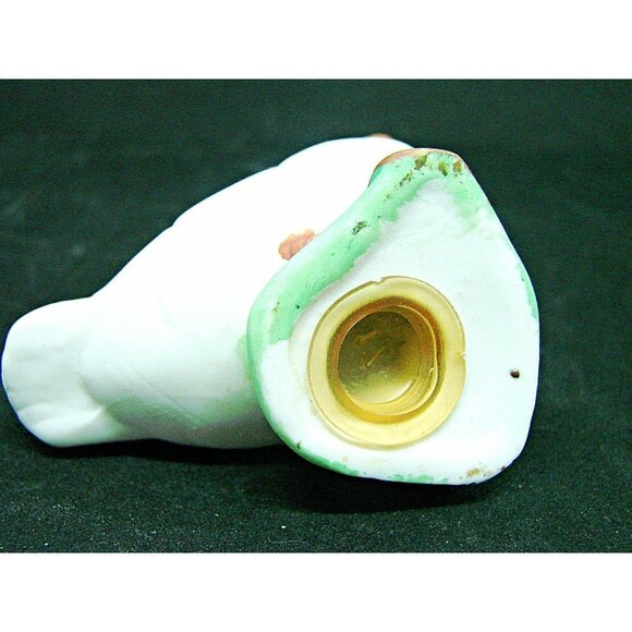 Vintage Ceramic White Duck Salt Pepper Shaker Decorative Flowers 3.5x3" Single - Picture 5 of 10